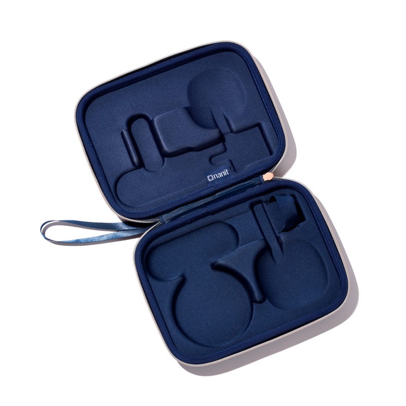 Nanit Travel Case - Protective Hard Shell Carrying Case for Nanit Pro Baby Monitor and Multi-Stand Travel Accessory  Blue - Image 4
